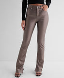 Express NWT Mid Rise Metallic Coated Skyscraper Jeans