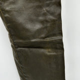 women Current Elliot Current /Elliott The Ankle Skinny Army Green Coated Jeans Women's Size 25/0 Green Pants 25/0