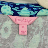 Lilly Pulitzer NWT Rozaline Wrap Dress Royal Purple Lil Kitty Dress M