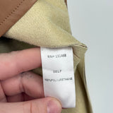 women Vici NWT Like Wow Vegan Leather Tan Skirt S