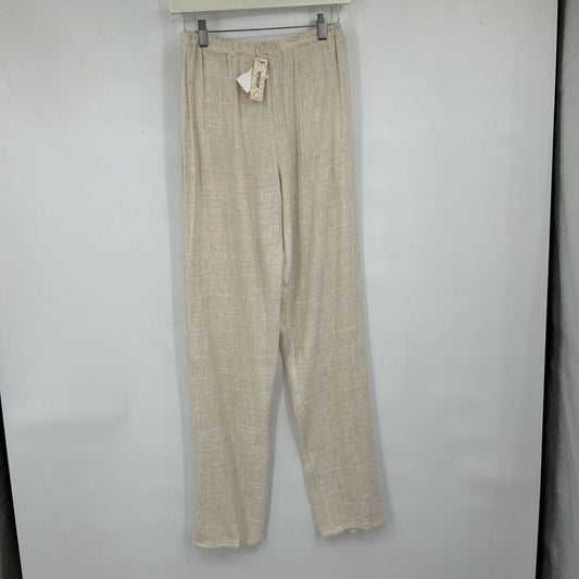 women CW2 NWT Nordstrom Pants Cream Vintage M