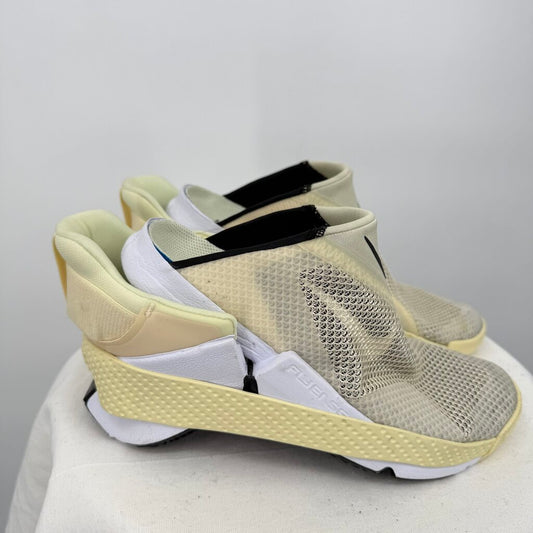 women Nike Fly Ease No Tie Sneakers Pale Ivory Shoes 7
