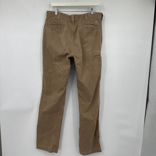 men Carhartt Relaxed Fit Khaki Jeans 34x34