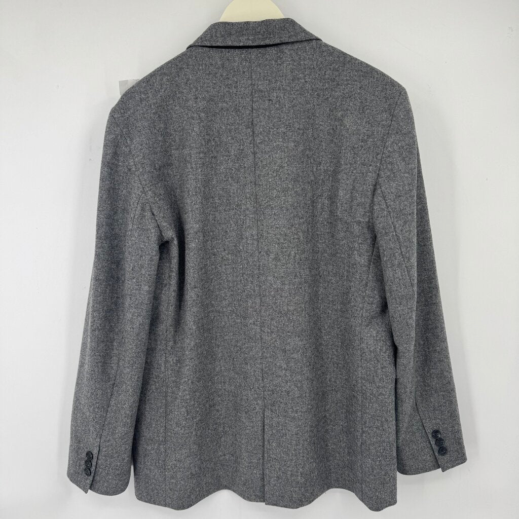 men Wool & Prince Wool Blazer Gray Jacket L