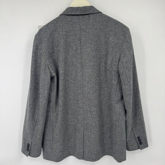 men Wool & Prince Wool Blazer Gray Jacket L