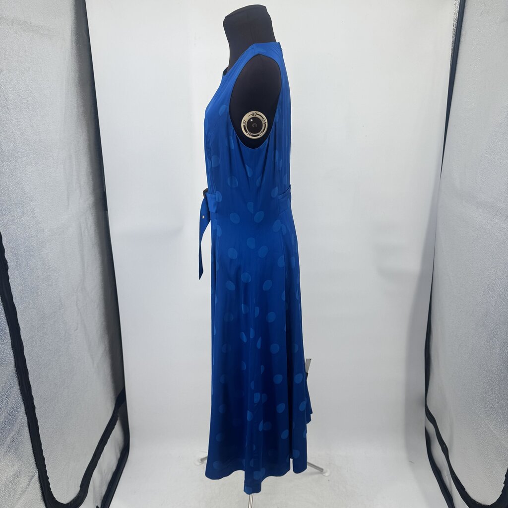 women Ted Baker Innabell Belted A-Line Midi Bright Cobalt Dress 3/S