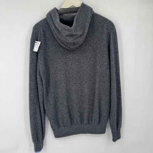 men Grayson MSRP $320 Koko Hoodie Dark Gray Heather Sweater L