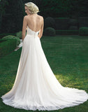 women Casablanca Style 2205 Babydoll Wedding Dress Ivory Dress 10