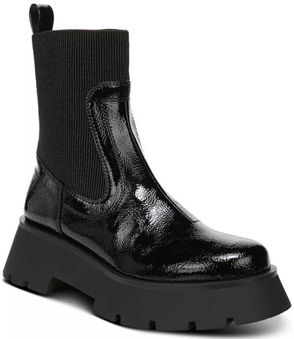women Sam Edelman NEW Circus by Sam Edelman Leslie Lug-Sole Boots Black Shoes 9