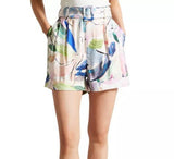 Ted Baker Tarinah Printed Tailored Shorts