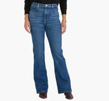women ÉTICA Anya Modern Flare Wetlands Blue Jeans 28/6