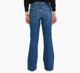 women ÉTICA Anya Modern Flare Wetlands Blue Jeans 28/6