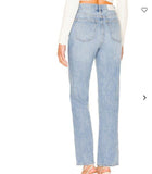 women Pistola Cassie Super High Rise Straight Leg MSRP $188 Blue Jeans 26/2