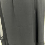 women Badgley Mischka Badgley Mischka Black Silk A-line Cocktail Evening Dress Women's Size 14 Black Dress 14