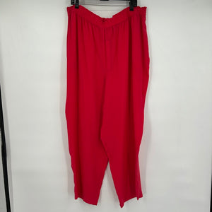women Diane Gilman Silk Lounge Pants 3X/22/24