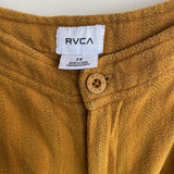 women RVCA Rvca Scout Striped Trouser Orange Cathay Spice 28/6 Orange Pants 28/6