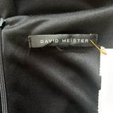 women David Meister David Meister Black Formal 3/4 Sleeve Dress Size 20 Black Dress 20W