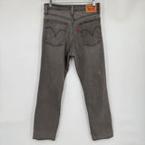 women Levi's Wedgie Straight Gray Jeans 29/8