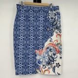 Anthropologie Moulinette Soeurs Becancour Floral Pencil Skirt Women's Size 12