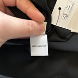 women Diane Von Furstenberg Diane Von Furstenberg Florina Black Silk Crepe Bead Mini Shift Dress Women's Size 4 black Dress 4/S