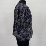 women WVN Print Navy Blue Top M