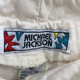 women Michael Jackson Michael Jackson Brand Rare Vintage Cotton Pants Cream Large Cream Vintage M