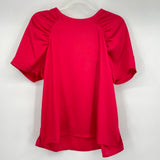 women DKNY NWT Satin Red Top M