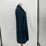 women Linnea Linnea Teal Cowl Neck Tunic Dress Size Small Dress