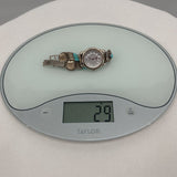 Turquoise Shield Watch Sterling Silver Signature Carolyn Pollack Jewelry
