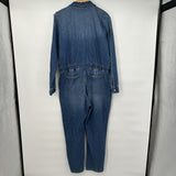 women Lee Free People x Lee Union Coverall Iconic Blue Women's Size Large Blue Dress XS