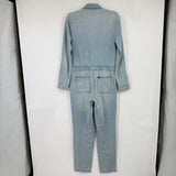 women Lee Free People x Lee Union Coverall Barely Blue Women's Size XS Blue Dress XS
