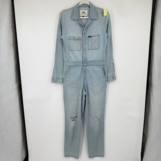 women Lee Free People x Lee Union Coverall Barely Blue Women's Size XS Blue Dress XS