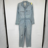 women Lee Free People x Lee Union Coverall Barely Blue Women's Size XS Blue Dress XS