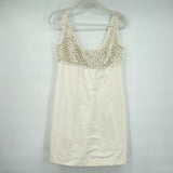 women Beth Bowley Beaded Cotton/Silk White Dress 4
