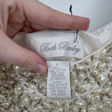 women Beth Bowley Beaded Cotton/Silk White Dress 4