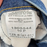 women Lee NWT Relaxed Straight Blue Jeans 10P
