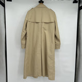 Vintage Women's London Fog Trench Coat Tan Khaki Size 16