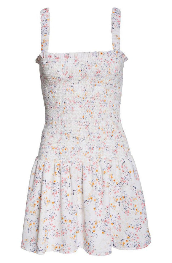 women Ali & Jay Ali & Jay Dress Up Buttercup Eastside Luv Floral Sun Dress Women’s Size Small White Dress S