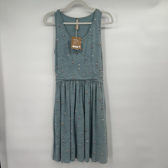 women Mata Traders NWT Badminton Knit Dress Blue Dress S
