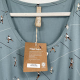 women Mata Traders NWT Badminton Knit Dress Blue Dress S