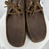 Clarks Stinson Hi Chukka Boot in Dark Brown Leather Men's Size 13