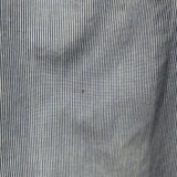 Nili Lotan Micro Stripe Ruffle Trim Cotton Button Up Women's Size Extra Small/XS