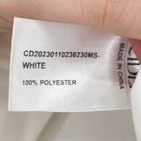 women Cider NWT Sequin Mini White Skirt M