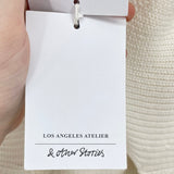 women & Other Stories NWT Sweater Dress White Dress L