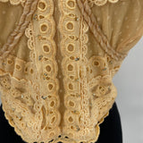 women Free People Lace Cami Pale Orange Top M
