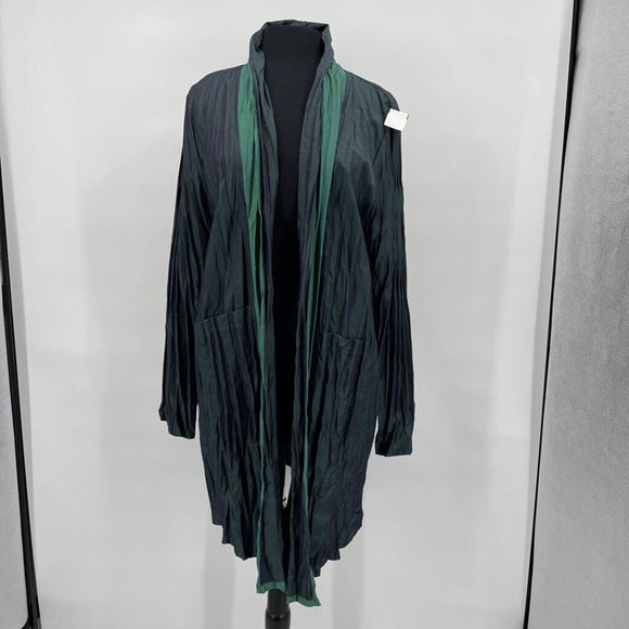 women Chalet Iridescent Topper Blue/Green Top XL