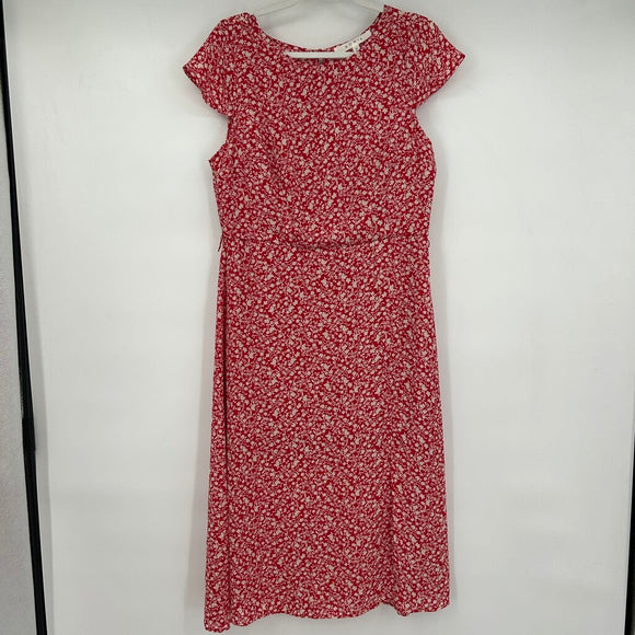 women Row A NWT Floral Red Dress XL