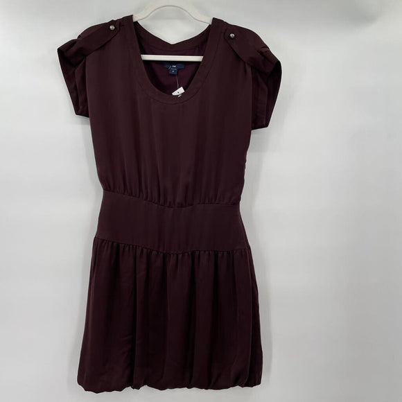 women Gap NWT Silky Plum Dress 0