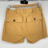 women Liverpool NWT Utility Short Yellow Shorts 2/26