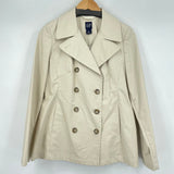 women Gap NWT Water Resistant Tan Jacket M